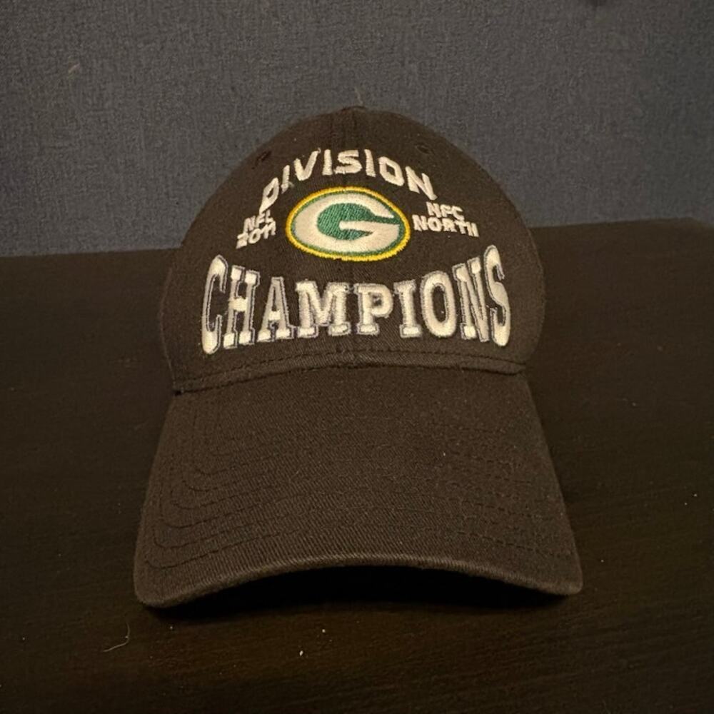 NFL Green Bay Packers 2011 NFC North Division Champions Black Baseball Hat